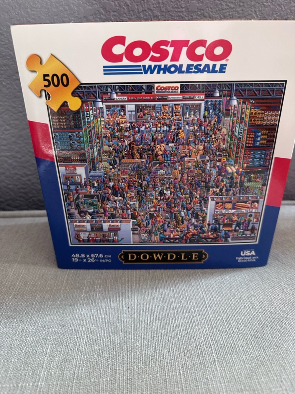 Costco Wholesale Dowdle 500-Piece Puzzle - Blue - Picture 2 of 4